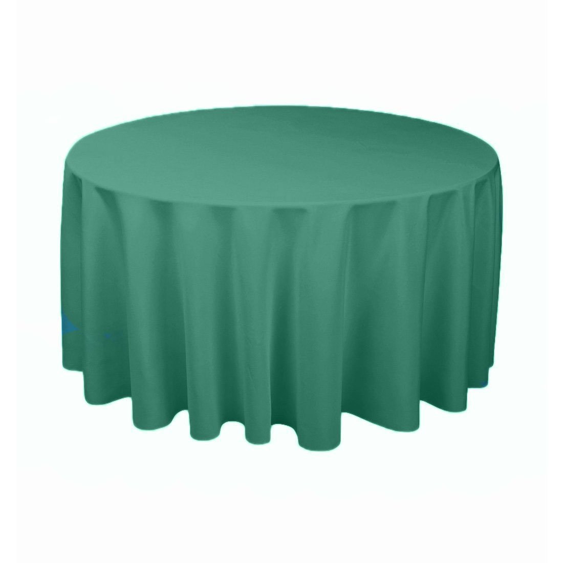 Tablecloth Polyester Round 108 Inch Kelly Green By Broward