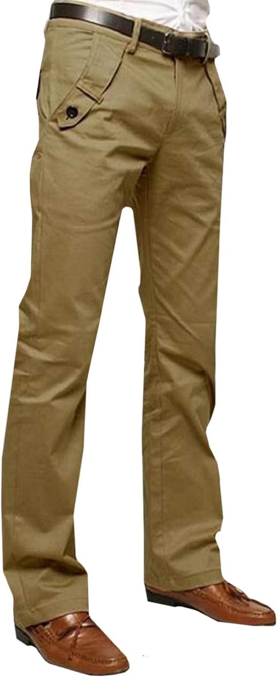 Amazon Cazycazun メンズ 裾上げ 済み パンツ チノパン スラックス 作業 ズボン カジュアル 仕事 ロングパンツ 通販