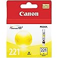 Canon CLI-221 Yellow Ink Tank Compatible to MP980, MP560, MP620, MP640, MP990, MX860, MX870, iP4600, iP3600, iP4700