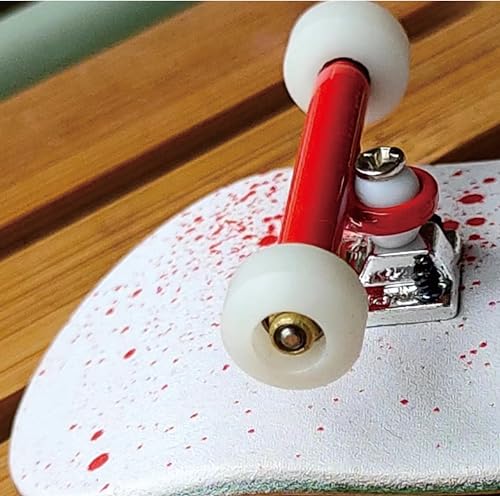 LEEFAI Pro Fingerboard Wheels Urethane 75D -Mini Finger Skate Board Bearing Wheel -7.8 * 5mm…