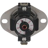 White Rodgers Snap Disc Adjustible Temp Fan Limit, 135&deg;F to 175&deg;F, 3L05-1