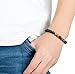 REVOLIA 8MM 4Pcs Mens Womens Beaded Bracelets Braided Rope Lava Rock Stone Adjustable String