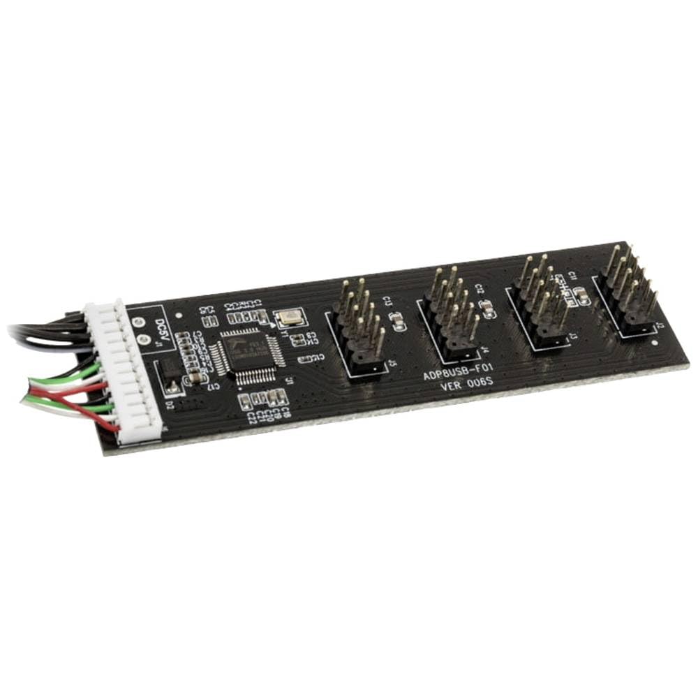 Kolink Internal USB Hub - 60cm Cable, 4-Port USB 2.0 Expansion Module