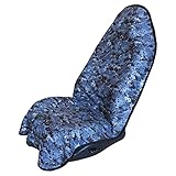Seat Hoody: Post-Workout Car and Truck Seat Cover Protector. Universal Fit, Machine Washable, Grippy Nonslip Backing. After a Workout, Beach, Outdoors Seat Protection - Black Sea Ops Camo