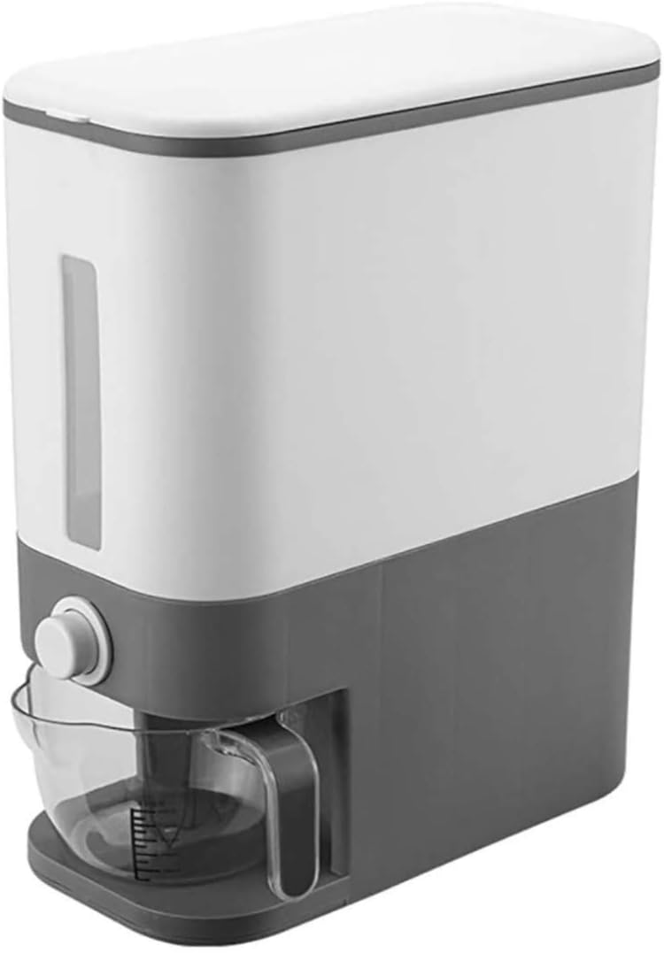 Large sealed grain storage container kitchen food grain