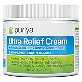 Powerful Pain Relief Cream for Arthritis. Proven Joint Back Knee Neck Shoulder Pain Reliever. Effective for Carpal Tunnel, Tennis Elbow, Tendonitis, Muscle Chronic Pain. Patented Natural Ingredients