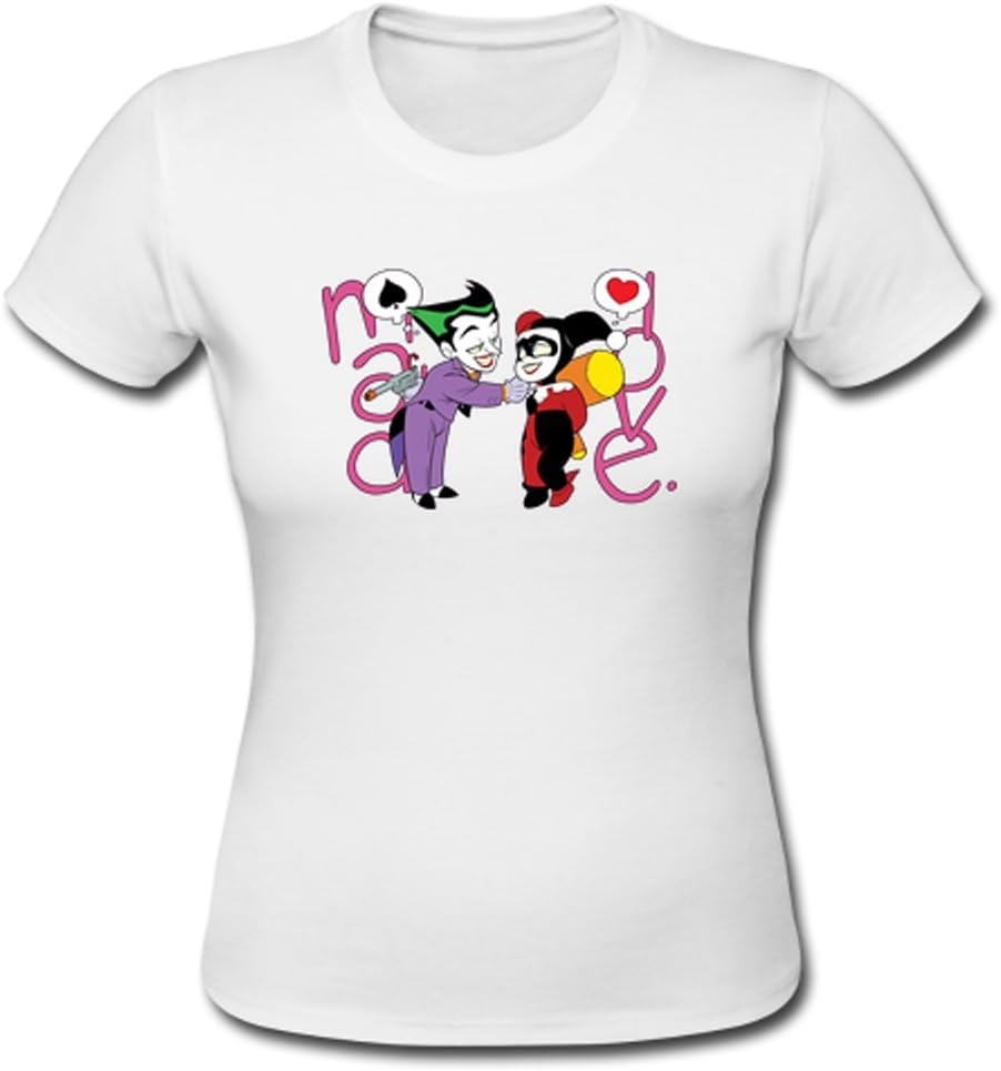 BOLALA Custom Women's Mad Love Joker Quinn Tshirt Tee