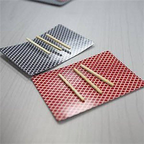 Yeahgoshopping Hot Air Floating Magic Match Card Close-Up Magician Trick Props Show Tool