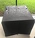 Gas firepit Cover, 31 inches (L) X 31 inches (W) X 24 inches (H) Black