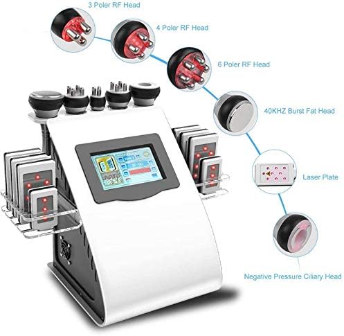 5 in 1 Ultrasonic Liposuction Vacuum Laser Radio Frequency RF 40K Liposuction Cavitation Slimming Machine for Spa