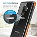 Maxboost Galaxy S9 Plus Case HyperPro Series with Heavy Duty GXD-Gel Protection [Clear/Orange] Enhanced Hand-Grip TPU Cushion + Transparent Hybrid s9+ Cover for Samsung Galaxy S 9 Plus Phone (2018)