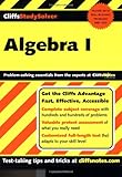 CliffsStudySolver Algebra I (Pt. I) cover
