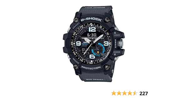 Casio GG1000-1A8 Mudmaster Men's Watch Black 55.3mm Resin : Amazon.com.au:  Clothing, Shoes \u0026 Accessories