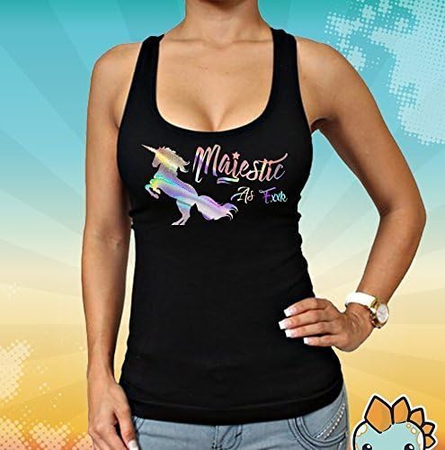 Majestic AF Be Holographic Female Tank