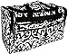 Womens Damask Black/White Duffel Bag, 22