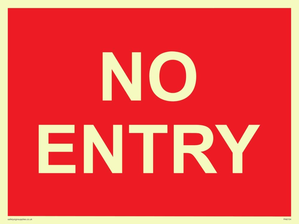NO ENTRY