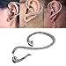 VAGA Earring Cuff And Ear Wrap Stunning Gothic Style Ear Cuff, Earring In Anti Silver Color And Snake Shape Earring Cuffs And Wraps For Ears