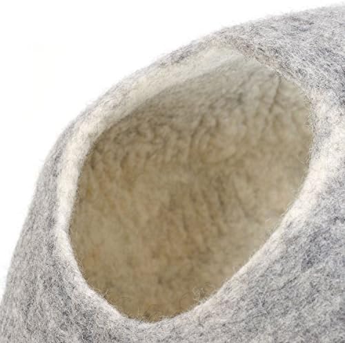 Grotte De Chat Maison Pour Chat Panier Lit Pour Chat Xl Meme Pour Grands Chats Ou Petits Chiens Robuste A L Exterieur Douillet A L Interieur Fait Main En Laine