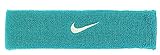 Nike Swoosh Headband (Turquoise/White, OSFM)