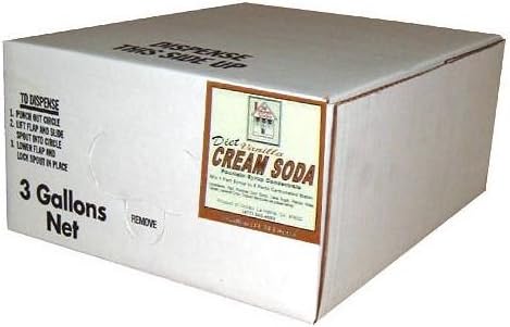 Diet Vanilla Cream Soda Syrup-3 Gal