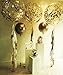 36 Inch Confetti Balloon Jumbo Confetti Latex Balloon Filled with Confetti · 2 Pieces (Golden Spot)