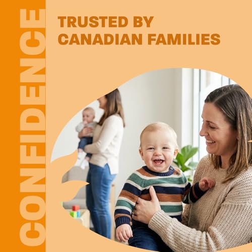 Vitamin D3 Drops for Babies - Certified Organic - Bone and Teeth Development - Easy Dosing - GMO-Free - Gluten-Free - Made in Canada - Supports Immune System - 400 IU per Drop - 490 Servings - 13.5ml