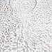 Vdomus High Absorbent Bathroom Rug Mat - Plush Non-Slip Bath Mats for Bathroom Floor, Tub, and Shower - Soft and Extra Thick Toilet Rugs - White, 39'' X 22''