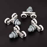 DEWIN 4 Pcs Shower Door Rollers 23mm Glass Sliding Track Wheels Replacement view 9