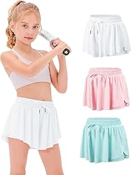 Stelle Girls Flowy Shorts with Pockets Athletic