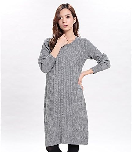 Amazon Co Jp ロペピクニック Rope Picnic アルパカ混ケーブルニットワンピ 07グレー 38 服 ファッション小物