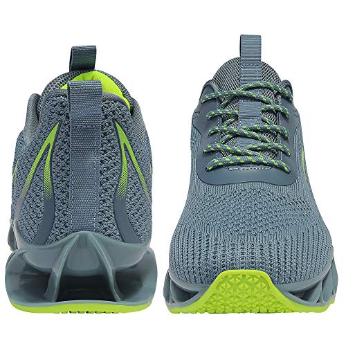 MOSHA BELLE Mens Athletic Walking Shoes Lightweight Tennis Slip On