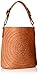 MG Collection Calista Perforated Shoulder Bag