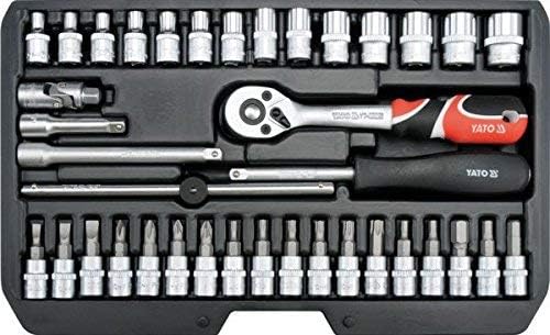 Yato yt-Socket, 14471-set, 1/438 pcs, Schwarz, Variety Pack