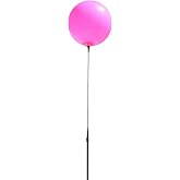 BalloonBobber - Weatherproof Reusable Seamed Balloon Short Pole Kit - Helium Free