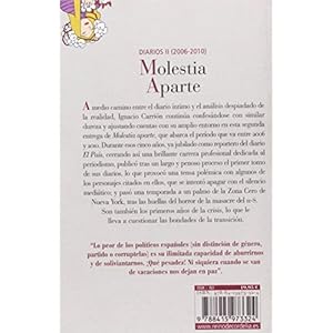 MOLESTIA APARTE:DIARIOS 2 (2006-2010)