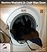 Front Seat Cover with Non-Slip Material and Scratch Proof to Protect Bucket Seat from Dog and Cat Scratches, Machine Washable - Black by Parachute Products