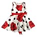 Polka Dot Girls Dress w/ Matching Headband - Baby Girl and Toddler Outfit