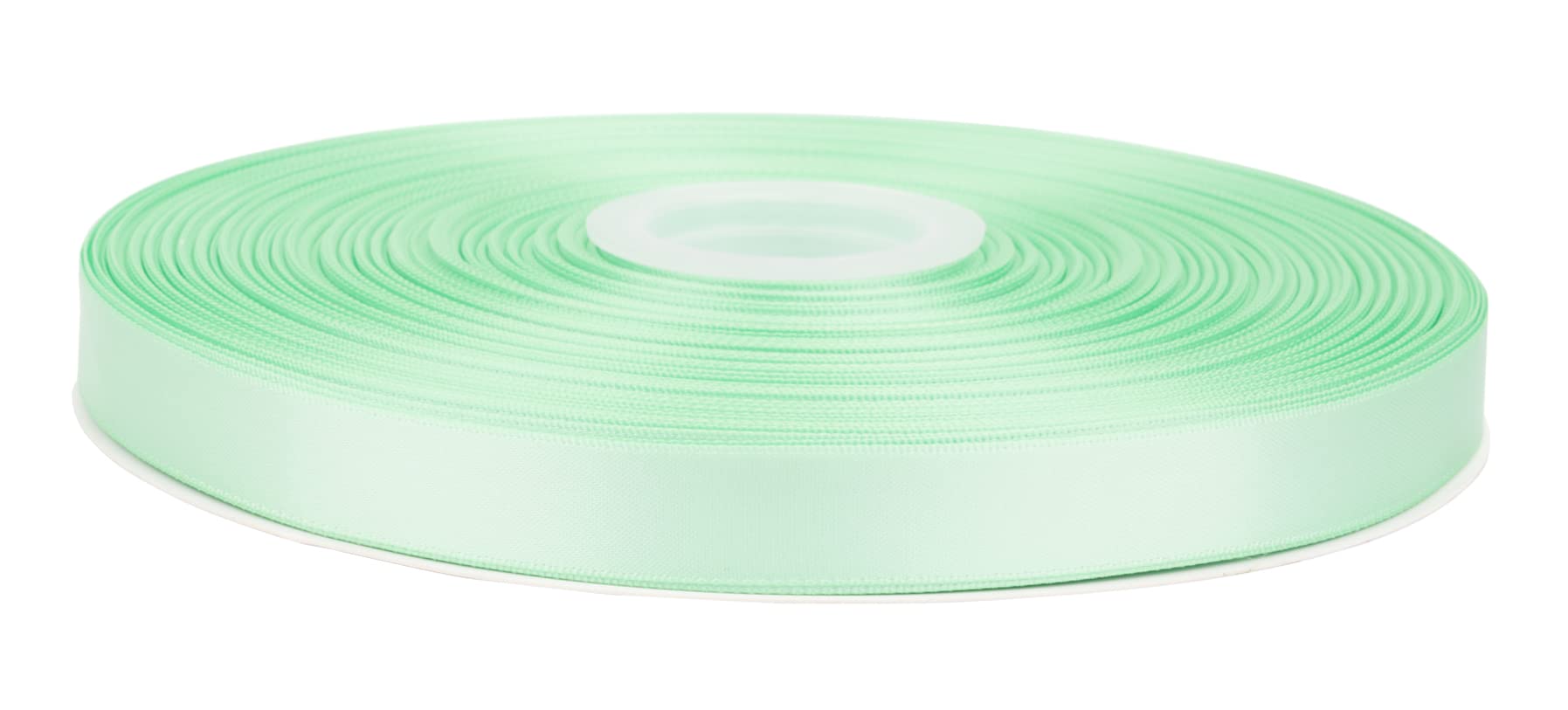 Fondersy 91 Meters Mint Double Faced Satin Ribbon - 16mm Width for Wedding, Gift Wrapping, Floral Arrangement and Crafts
