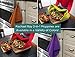 Rachael Ray Moppine Towel, 2pk - 2-in-1 Kitchen Towel and Pot Holder with 2 Heat Resistant Pockets to Grip Hot Cookware, Bakeware-Absorbent Kitchen Towels Perfect for Drying Dishes and Hands, Brown