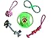 Dog Chew Toys for Small to Medium Dogs, Includes Frisbee and Rope Toys