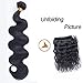 Dream Show Brazilian Human Hair Body Wave 100% Hair Extensions Weft Weave Natural Color 1 Bundles/lot, 100g Total Grade 7A (16')