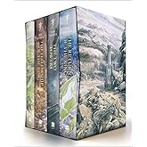By J. R. R. Tolkien | Collection of 4 Books Boxed Set The Hobbit & The Lord of the Rings: Illustrated edition