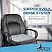 Large Seat Cushion for Wheelchairs, Office Chairs and Recliners - 19.5 x 17 x 3.5 Inch Large and Soft Cushion for Users up to 300lbs - Relieves Sciatica, Tailbone and Back Pain