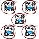 WINSINN 30mm Fan 24V DC Brushless Quiet Cooling 3010 30x10mm For 3D Printer Extruder Hotend V6 V5 CPU Arduino - 2Pin 0.07A 2.4W 9000+-10%RPM (Pack of 5Pcs)