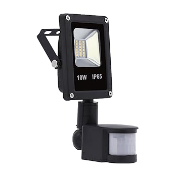 Hengda® 10W Blanco Cálido Foco proyector Exterior LED detección de ...