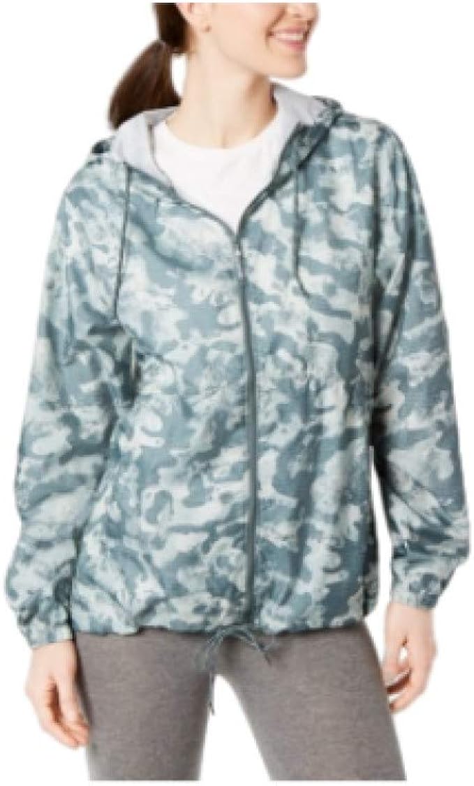 columbia camo windbreaker