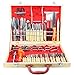 eoocvt Culinary Carving Tool Set Fruit Vegetable Food Garnishing / Cutting / Slicing Garnish Tools Kit (80 pcs)