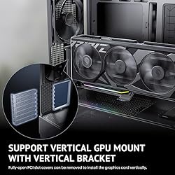 Antec Flux Wood, 5 x PWM Fans