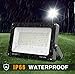 Onforu 150W LED Flood Light, 15,000lm Super Bright Security Lights, IP66 Waterproof Outdoor Flood Light, 5000K Daylight White Floodlight for Yard, Garden, Playground, Garages, Basketball Court Light