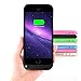 YHhao 3500mAh Charger Case for iPhone 6 / 6s Slim Extended Battery Case Portable Cell Phone Battery Charger Back up Power Bank Rechargeable Charger Case with Stand 4.7
